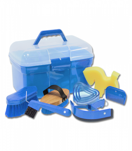 Detergenti blu azzurro