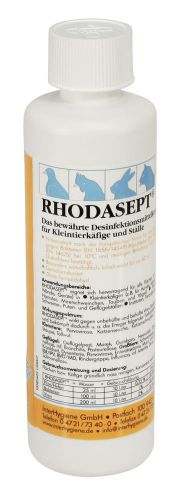 "RHODASEPT ® * disinfettante  il collaudato e stabile disinfettante "