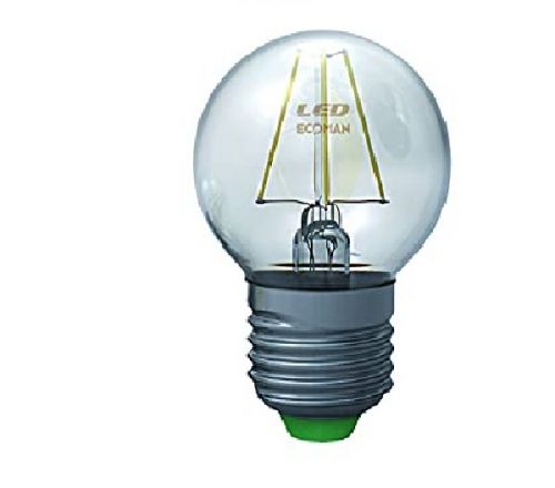 Ecoman 0031 LED Glühfaden Ball 4W E27 warm-weiß