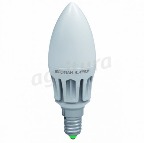 Ecoman LED  Mini-Kerze matt 7w E14 3000 Glühbirne