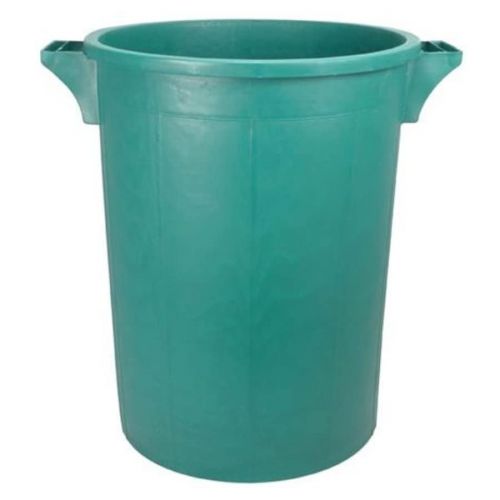 Bidone della spazzatura verde 100l