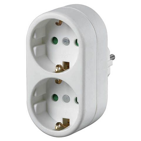 Adapterstecker Schutzkontakt