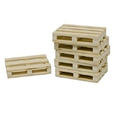 Pallet di legno set di 8 pezzi