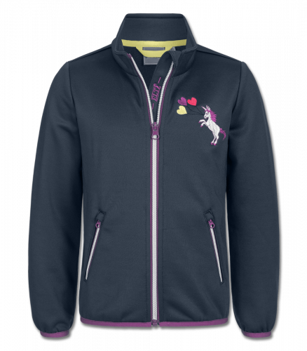 Fleecejacke Lucky blau 128/134