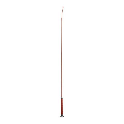 Dressage Whip bordeaux 100 centimetri di pelle presa