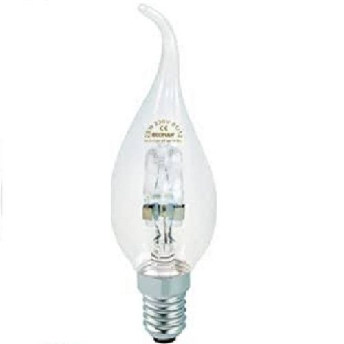 Ecoman Halogen Kerze Windstoß 28W 2700K Glühbirne