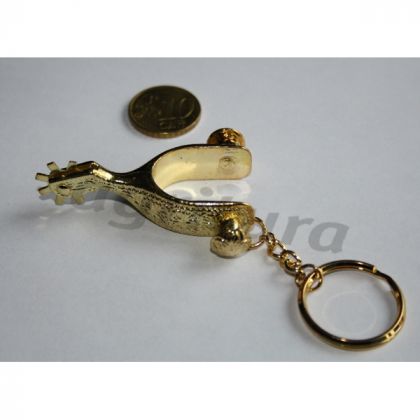 Mini spore Portachiavi - gold # 30671G