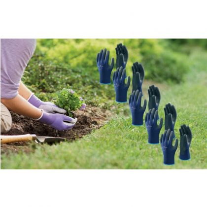Showa 380 Guanto per mani resistente all'olio Blu