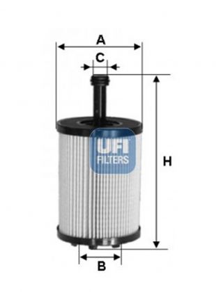 UFI Oil filter 25.023.00