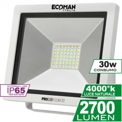 Ecoman PROLED Mini Schmal  30w 4000K Glühbirne