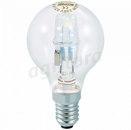 Ecoman Halogen  Kugel E14 42W 2700K Glühbirne