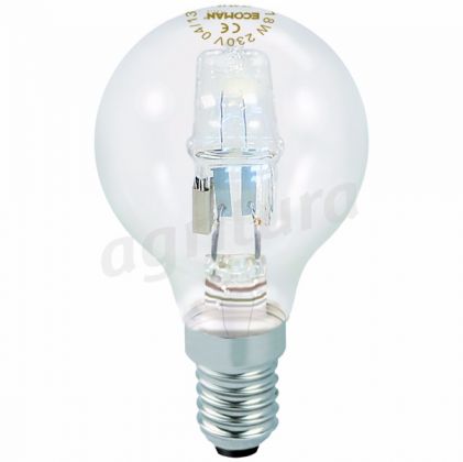 Ecoman Halogen  Kugel E14 18W 2700K Glühbirne