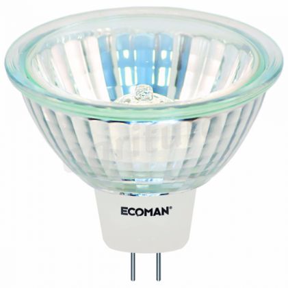 Ecoman Halogen  dichroitisch MR16 12V 40W Glühbirne