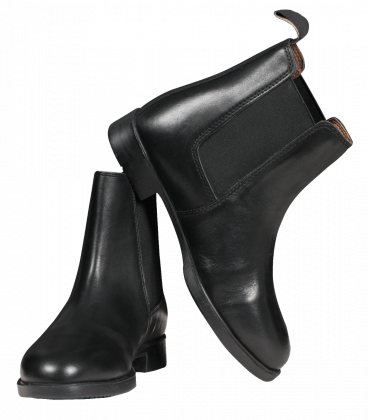 Jodhpurstiefelette schwarz 34