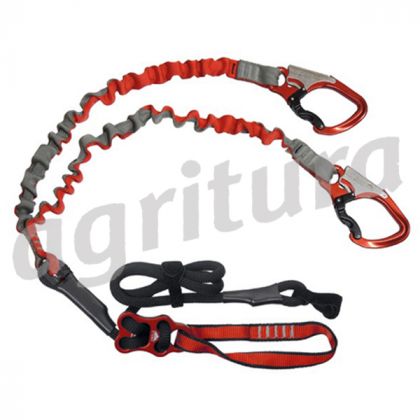 Collegare il Flex tubo flessibile Klettersteig-set