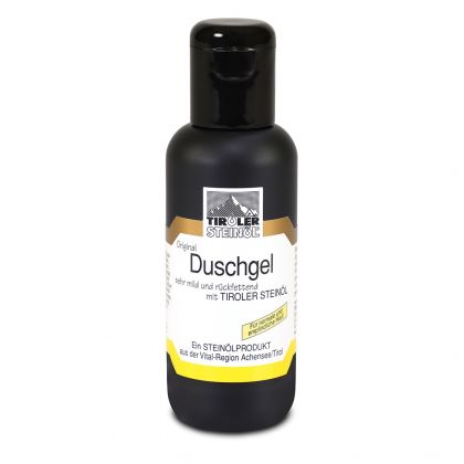 Gel doccia con olio di roccia tirolese