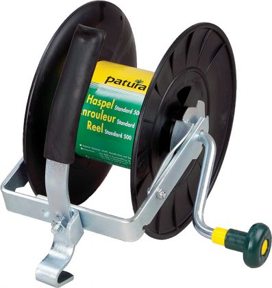 Reel Standard 500 , up to 500 m ofpolywire, with handle 