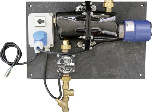 Umlaufheizsystem Mod. 303 mit Thermostat und Umlaufpumpe 