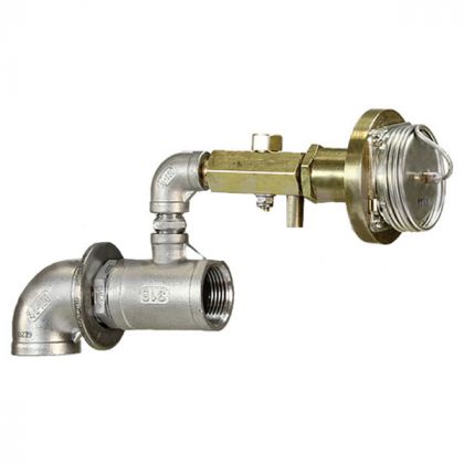 Protezione antigelo Valvola GuardThermostatic per Breve Drain Troguh, 3/4 "