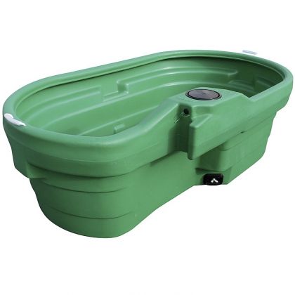 Pascolo Trough, ovale, 950 l, senza valvola a galleggiante - 382278