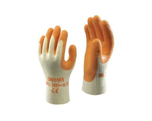 SHOWA 310 Natuurlijk Rubberlatex Handschuhe Orange - single