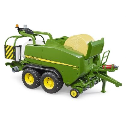 Pressa con avvolgitore rotoballe John Deere C441R