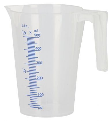 Misurino 0.5l di plastica