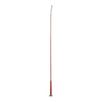 Dressage Whip bordeaux 100 centimetri di pelle presa