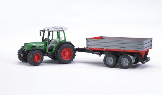 Fendt 209 S mit Bordwandanhänger