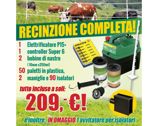 RECINZIONE COMPLETA!